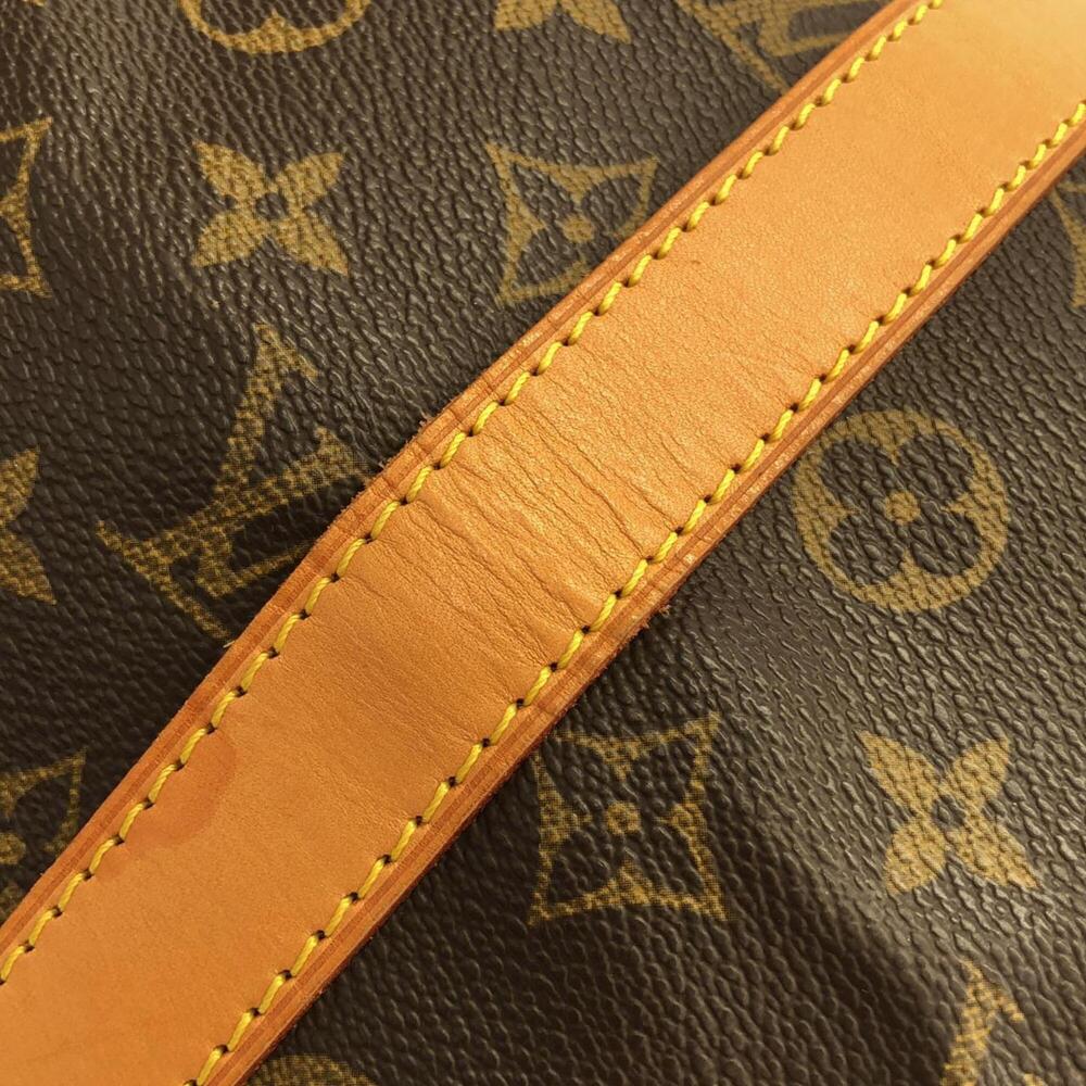 LOUIS VUITTON Authentic Brown Monogram Keepall 45 Boston Bag - Picture 4 of 10